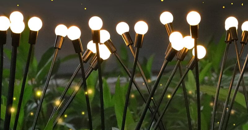 Solar Garden Swaying Light