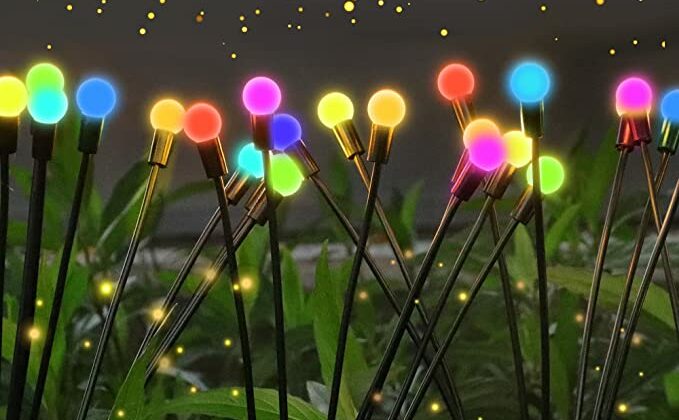 Solar Garden Swaying Light